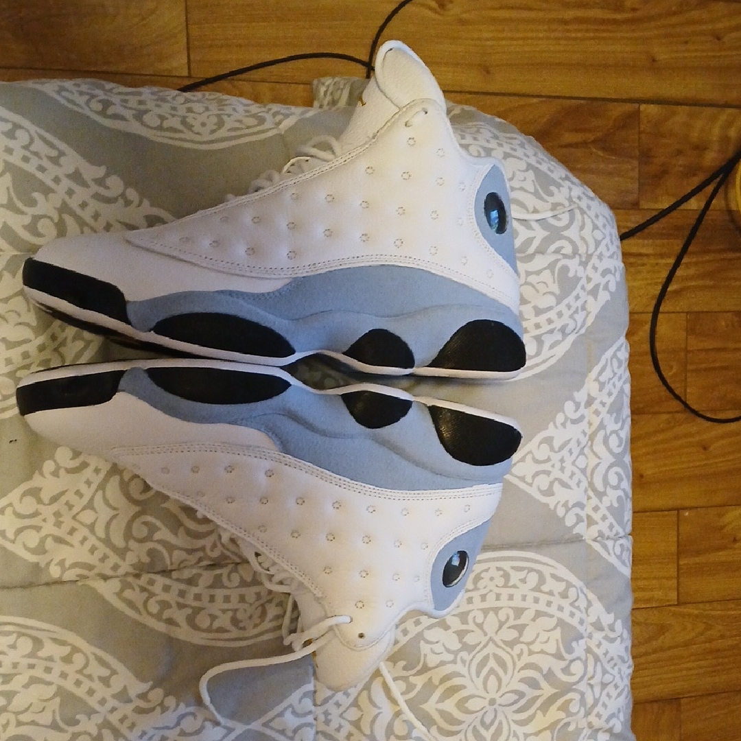 Stylish White And Gray High-Top Sneakers